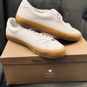 Madewell White Low-top Sneakers LIKE NEW in BOX Size 10